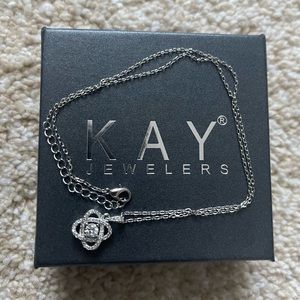 Kay Jewelers - Diamond Flower Necklace